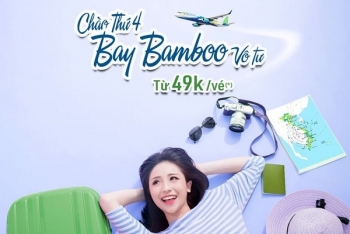 Bamboo Airways tiếp tục tung vé khuyến mãi 49k – đặt đi chờ chi!